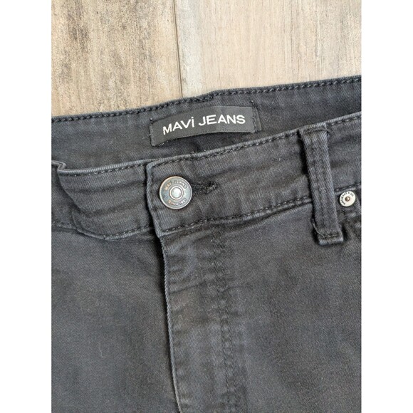 Mavi Jeans Shorts Jorts Men's Size 38 Black 9" Inseam Denim Jake - Picture 2 of 7